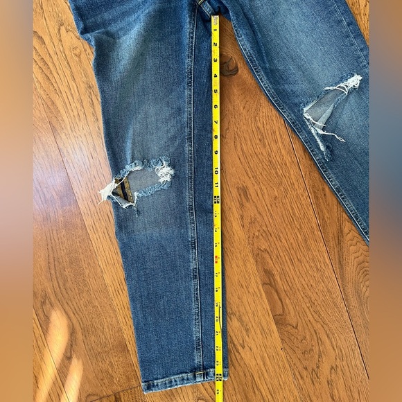 Pilcro Anthropologie Blue Skinny Distressed Jeans, 27 - Picture 5 of 10